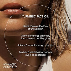 Advanced Clinicals - Turmeric Oil Clearing & Brightening Renewal Oil